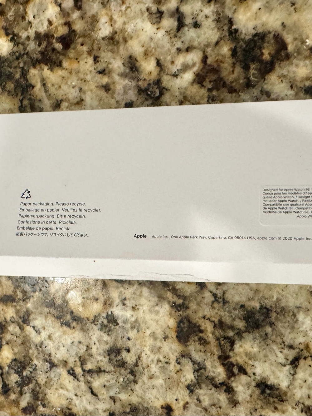 Original Apple Watch Starlight Sport Band S/M For Apple Watch 40mm Starlight - Picture 10 of 10